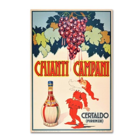 Trademark Fine Art Vintage Apple Collection 'Chianti' Canvas Art, 30x47 ALI18237-C3047GG